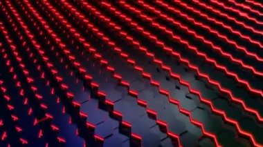 Soyut hareketli kiremit