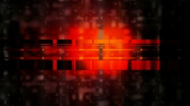 Titreşen renkli çizgili