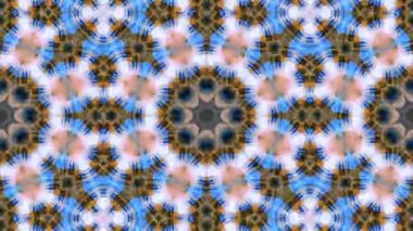 Sürekli değişen soyut desenler