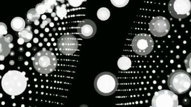 Soyut hareket grafik öğeleri nokta