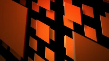 Hareketli turuncu kareler