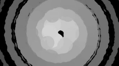 Sarmal iz beyaz daireler