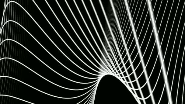 Abstract motion graphic elements — Stock Video