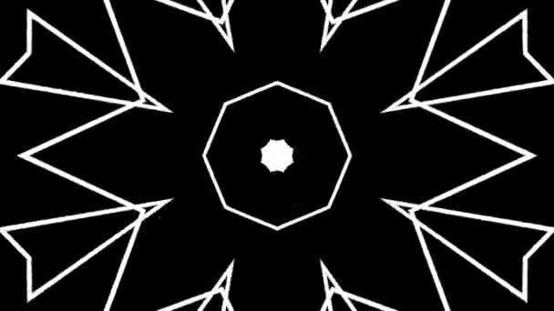 Bewegende abstracte patronen — Stockvideo