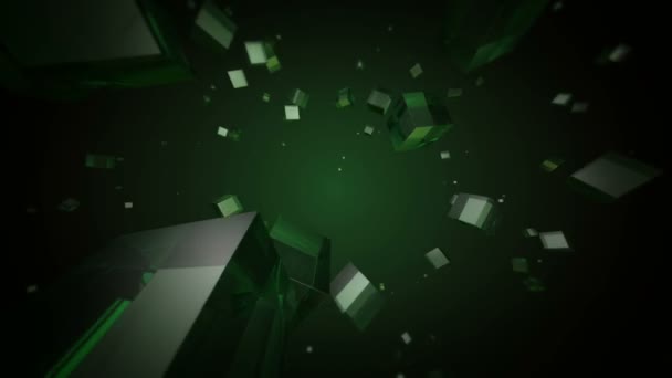Déplacement des cubes verts 