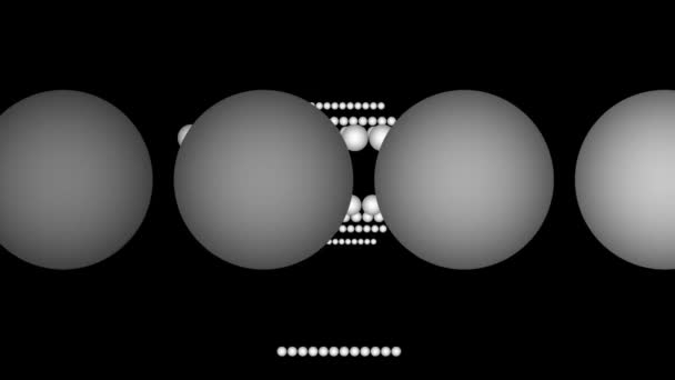 Rangées de balles mobiles 