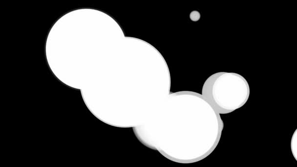 Cercles mobiles blancs 