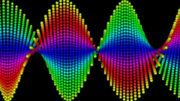 Bertitik-titik spiral — Stok Video