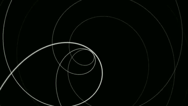 Spirales hypnotiques en mouvement 