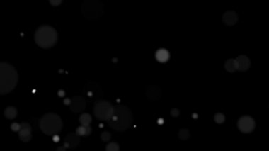 Nokta uçan ile siyah arka plan