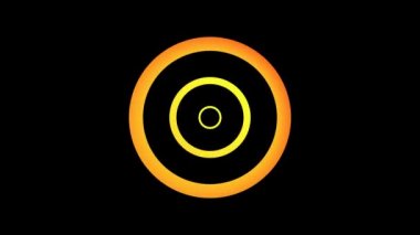 Turuncu daire hareketli