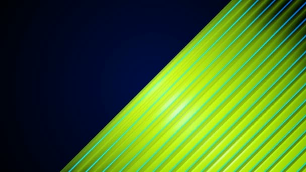 Rayures inclinées vertes mobiles 