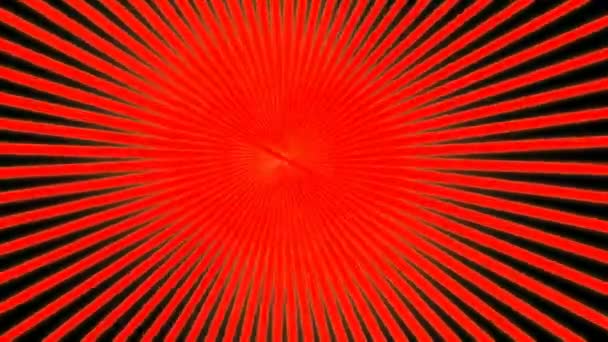 Bandes tournantes rouges et noires 