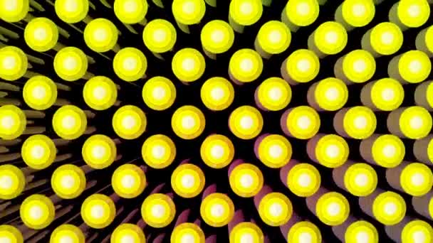 Cercles se déplaçant de haut en bas 