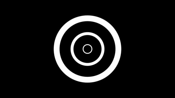 Cercles blancs mobiles 