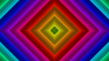 Hareketli renkli kareler