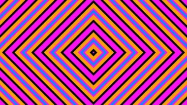 Hareketli retro renkli edikula