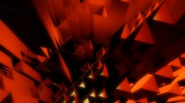 Üçgen tüp hareketli