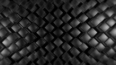 Hareketli zor gri kareler