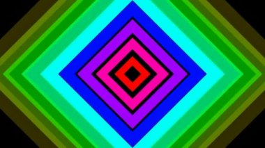 Hareketli renkli kareler