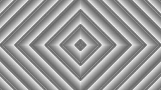 Bewegende grijze vierkanten — Stockvideo