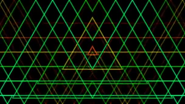 Lignes triangulaires mobiles 