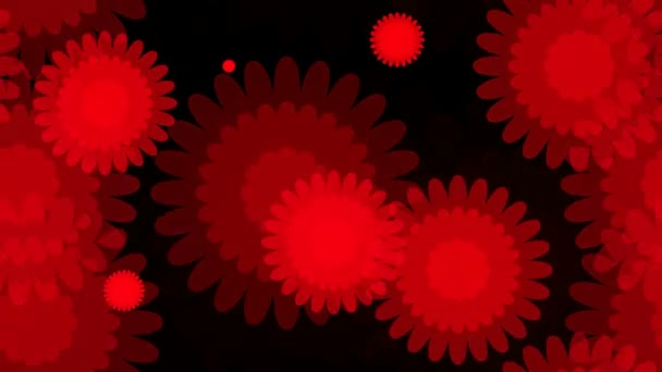 Modèle floral lumineux 