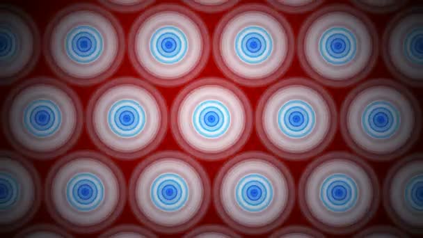 Cirklar mönster bakgrund — Stockvideo