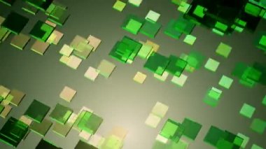 Taşıma ve kareler parlayan