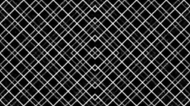 Hareketli beyaz kılavuz kareler