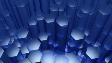 Mavi altıgen yanarak bahislerin doğru uçan