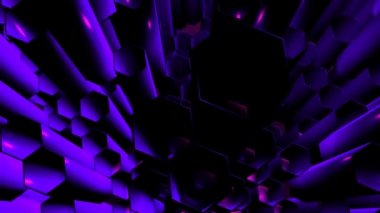 Altıgen tüp hareketli