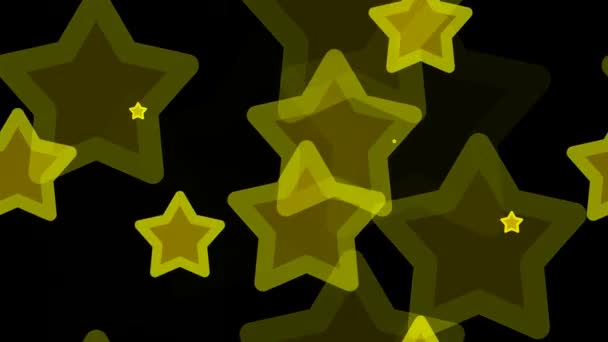 Fondo con estrellas — Vídeos de Stock