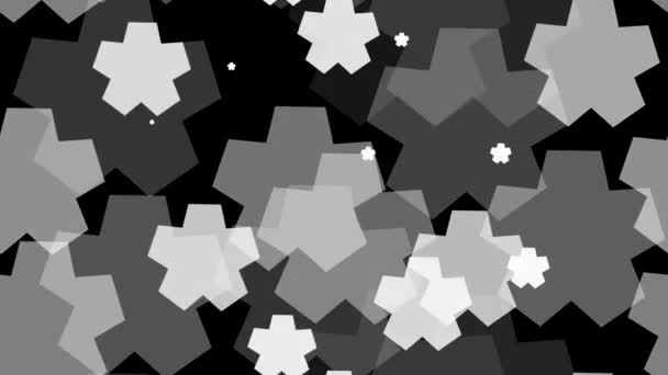 灰色的几何背景 — 图库视频影像