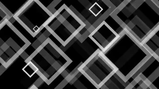 Grauer geometrischer Hintergrund — Stockvideo