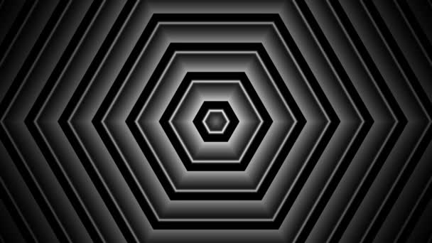 Déplacement des lignes hexagonales — Video