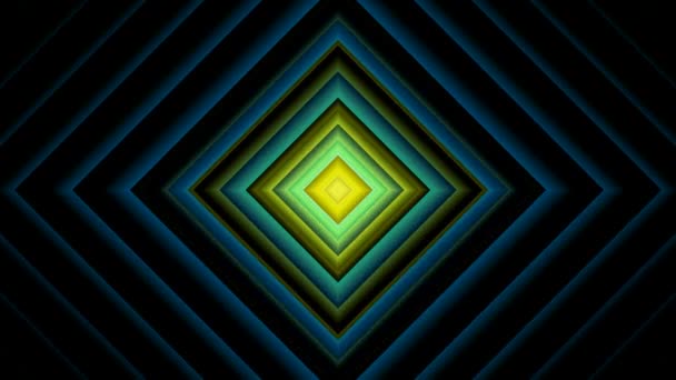 Déplacement carrés colorés 