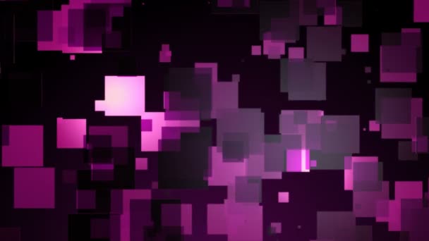 粉红色的块移动 — 图库视频影像