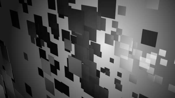 灰色の正方形を移動 — ストック動画