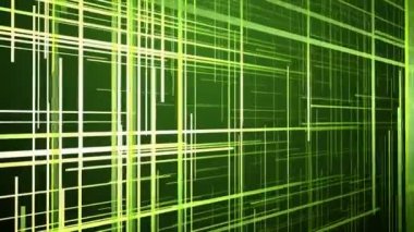 Yeşil ızgara hareketli