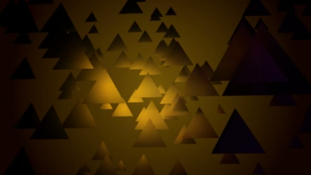移动点的三角形 — 图库视频影像