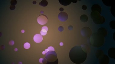 Pembe parlaklık daireler