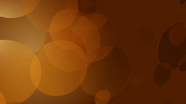 Cercles lumineux orange 