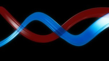 parlak kırmızı ve mavi