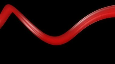 parlak kırmızı kurdele