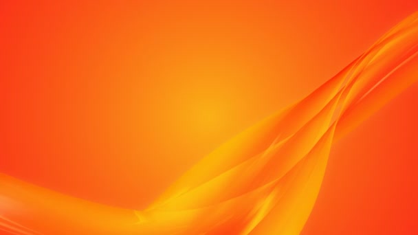 オレンジ リボン ライト — ストック動画