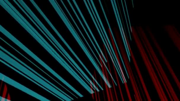 lignes spatiales colorées 