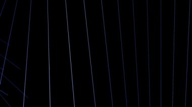 Mavi çizgili bükülmüş