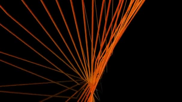 lignes d'araignée jaune 