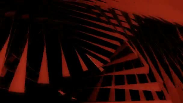 Lignes rouges abstraites 